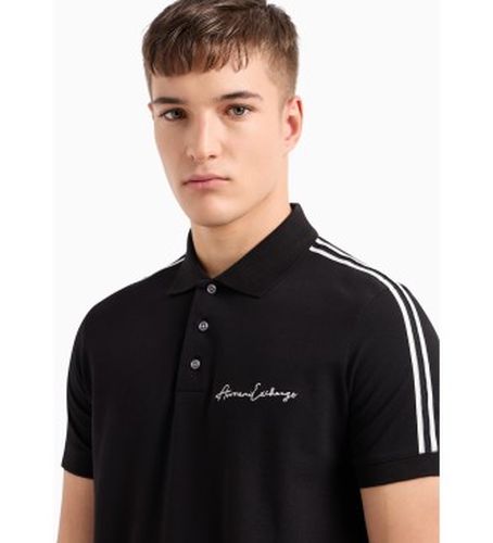 NZFSGZJ81Z1200 Polo uni (L), Casuel, Coton, Manche courte - A|X Armani Exchange - Modalova
