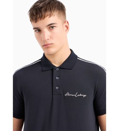 NZFSGZJ81Z1510 Polo uni (L), Casuel, Coton, Manche courte - A|X Armani Exchange - Modalova