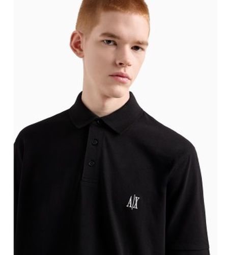 XM000367AF13022UC001 Polo Logo (L), Casuel, Coton, Manche courte - A|X Armani Exchange - Modalova