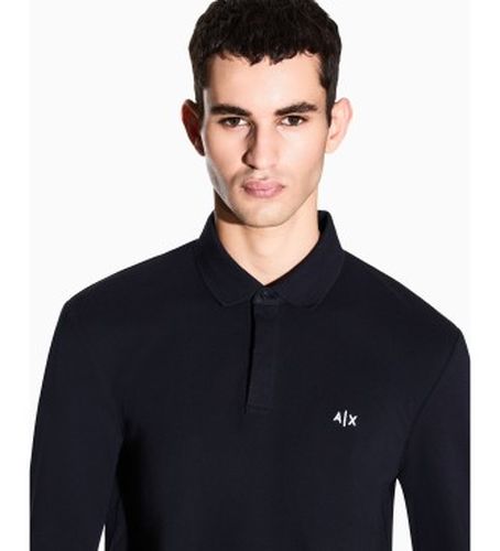 XM001288AF17321UB101 Polo Relax (M), Casuel, Coton, Manche longue - A|X Armani Exchange - Modalova
