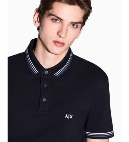 XM002326AF13026UB101 Polo Classic Breathable (S), Casuel, Coton, Manche courte - A|X Armani Exchange - Modalova