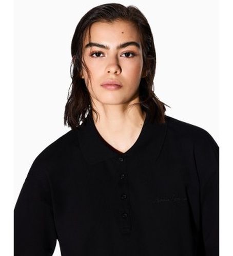 XW000887AF10819UC001 Polo élastique en piqué de coton Essential Logo Signature (L), Casuel, Manche cour - A|X Armani Exchange - Modalova