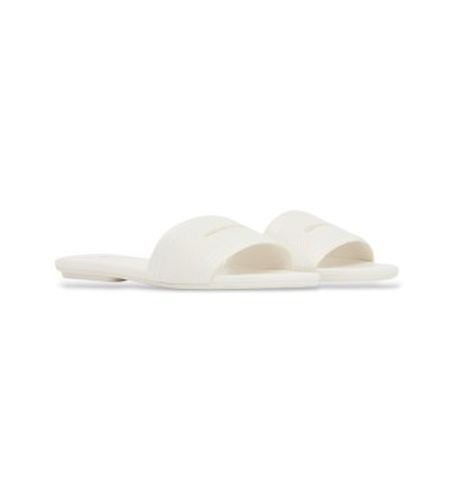 XW002569AF22793M0354 Sandales Renew (36), Blanc, Plat, Aucun, Casuel, Synthétique - A|X Armani Exchange - Modalova