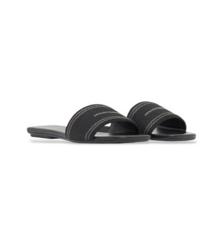 XW002569AF22793MZ192 Sandales en tissu jacquard (37), Plat, Aucun, Casuel - A|X Armani Exchange - Modalova