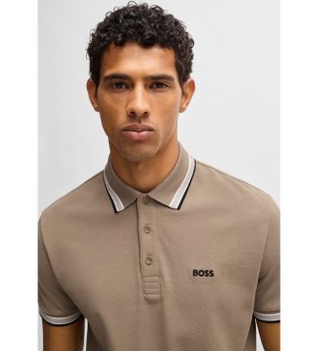 Polo en piqué Paddy brown (M), , Casuel, Coton, Manche courte - Boss - Modalova
