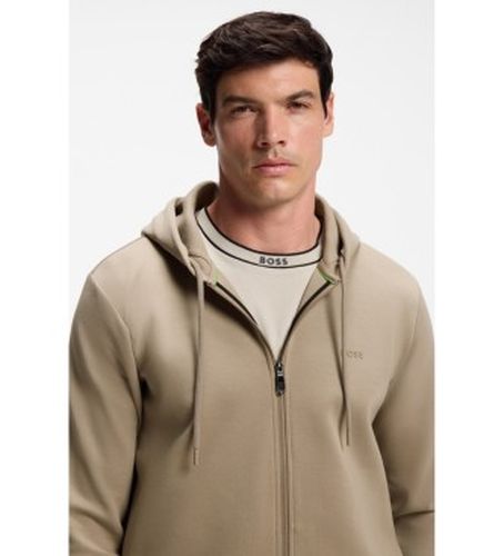 Sweat à capuche en coton extensible avec fermeture éclair (M), Casuel - Boss - Modalova