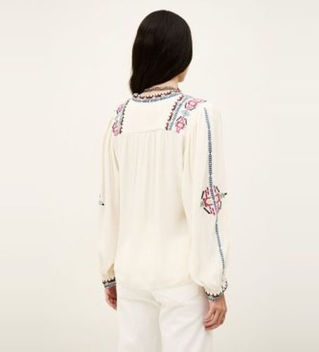 E26TILT Chemisier Tilt blanc cassé (XS), Casuel, Viscose, Manche longue - BA&SH - Modalova