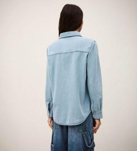 E26ADAL Chemise bleue Adali (34), Casuel, Coton, Manche longue - BA&SH - Modalova