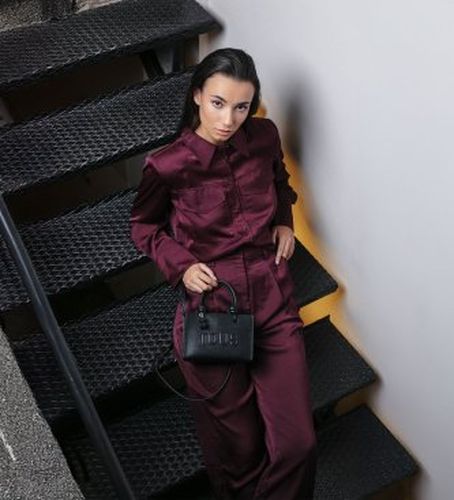 H25CHAR Pantalon Charly marron (36), Casuel, , Polyester - BA&SH - Modalova
