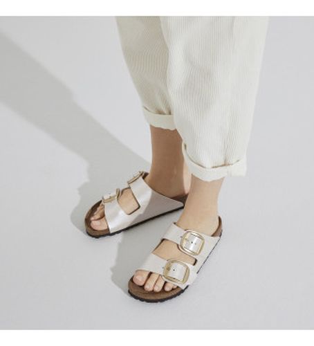 Sandales Arizona Big Buckle (Ajustement Étroit) doré perle (36), Plat, Aucun, Casuel - Birkenstock - Modalova
