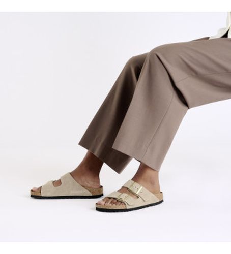 Sandales en Cuir Arizona Leve (Coupe Étroite) (36), Plat, Aucun, Casuel - Birkenstock - Modalova