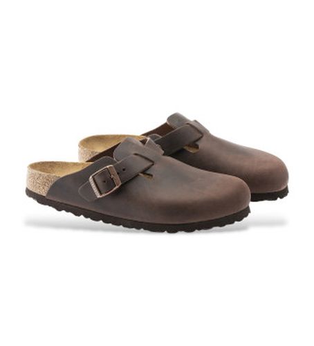 Sabots en Cuir Boston (Coupe Régulière) (36), Plat, Aucun, Casuel - Birkenstock - Modalova