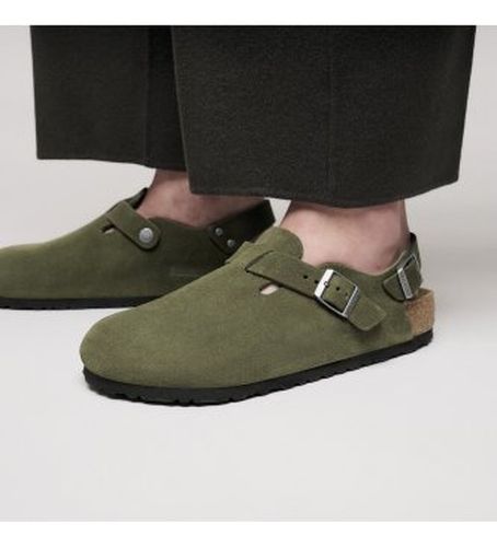 Sabots en Cuir Tokyo (Coupe Régulière) (43), Plat, Aucun, Casuel - Birkenstock - Modalova