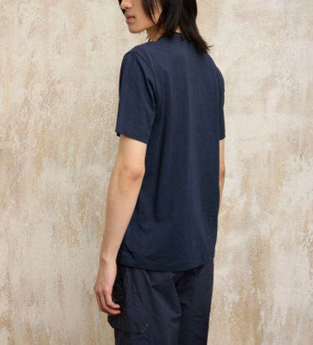 SBLUH02192 T-shirt Ernst (S), Bleu, Casuel, Coton, Manche courte, Marine - Blauer - Modalova