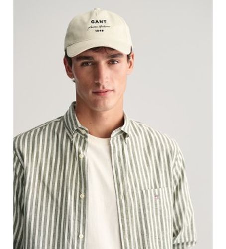 Chemise à rayures en lin et coton, coupe régulière (M), Casuel, Manche longue - Gant - Modalova
