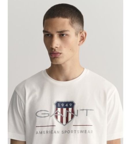 Archive Shield T-shirt (XXS), Casuel, Coton, Manche courte, Durable - Gant - Modalova