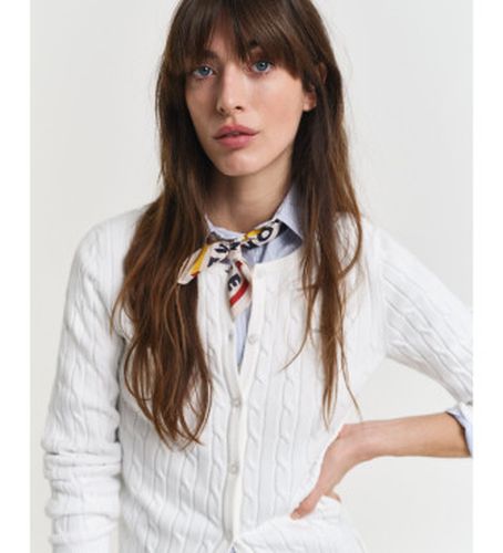 Cardigan en maille écrue Off- (L), Blanc, Casuel, Coton - Gant - Modalova