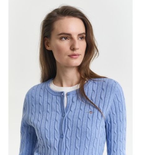 Cardigan en maille à mailles torsadées (XS), Casuel, Coton, Classique - Gant - Modalova