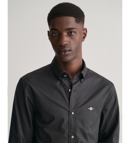 Chemise classique en popeline Slim Fit (L), Casuel, Fête, Coton, Manche longue, Durable - Gant - Modalova
