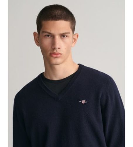 Pull à col en V (S), Casuel, Laine, Manche longue - Gant - Modalova
