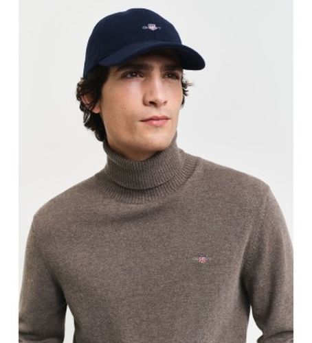 Pull en coton et laine à col roulé (L), Marron, Casuel - Gant - Modalova