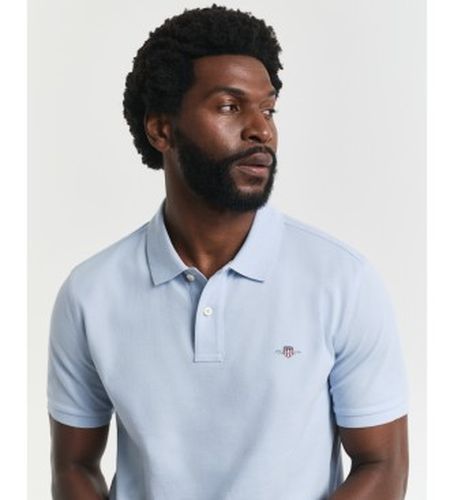 Polo en piqué Coupe régulière bouclier (S), Casuel, Coton, Manche courte - Gant - Modalova