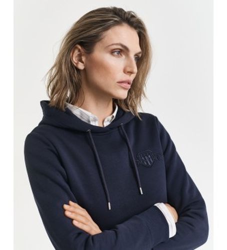 Sweat à capuche Tonal Shield marine (XS), Casuel, Coton - Gant - Modalova