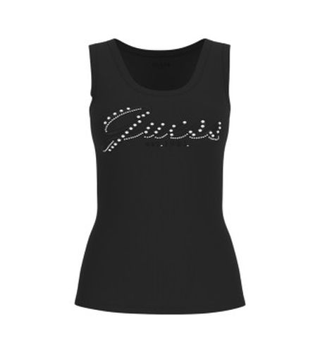 W5YP00KCXJ2 Top sans manches avec logo brodé (XS), Casuel, Synthétique, Sans manches / bretelles - Guess - Modalova