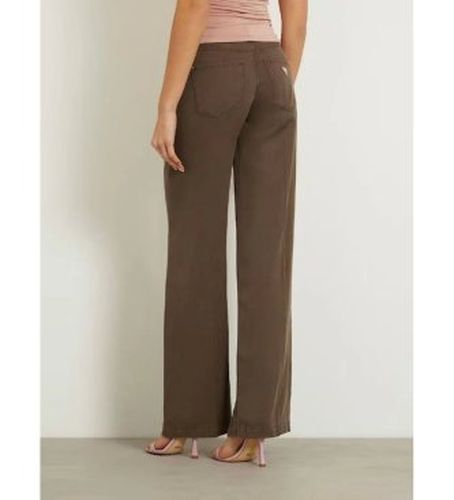 W4GA96WDP85 Pantalon palazzo marron (30), Casuel, Lyocell - Guess - Modalova