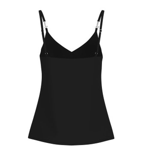 W6GH30W1845 Top Caroline Logo Tank (XS), Polyester, Sans manches / bretelles - Guess - Modalova