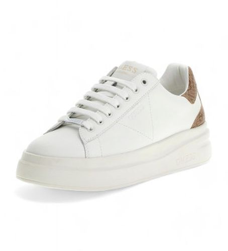 FLJELBFAL12 Pantoufles en cuir véritable Elbina (36), Plat, Lacets, Casuel - Guess - Modalova