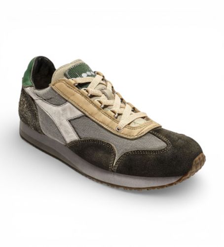 Cuir Sneakers Equipe Dirty Sw Evo (40), Plat, Lacets, Casuel, Gris - Diadora - Modalova