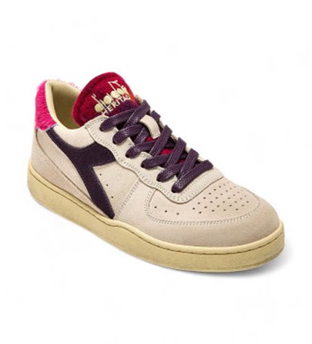 Mi Basket Low Arctic - Baskets en cuir (36), Plat, Lacets, Casuel - Diadora - Modalova