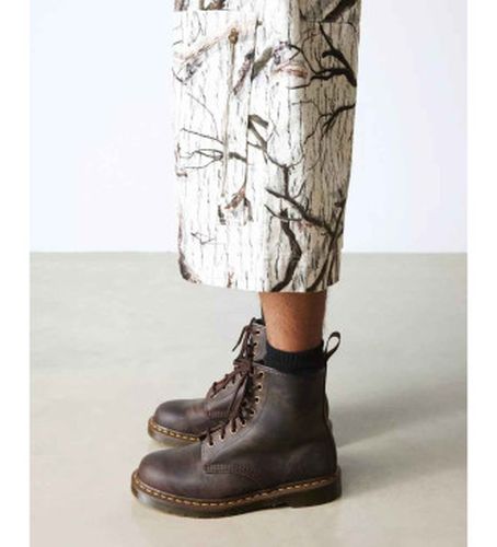 Crazy Horse bottes en cuir (36), Plat, 1 à 3 cm, Lacets, Casuel - Dr Martens - Modalova