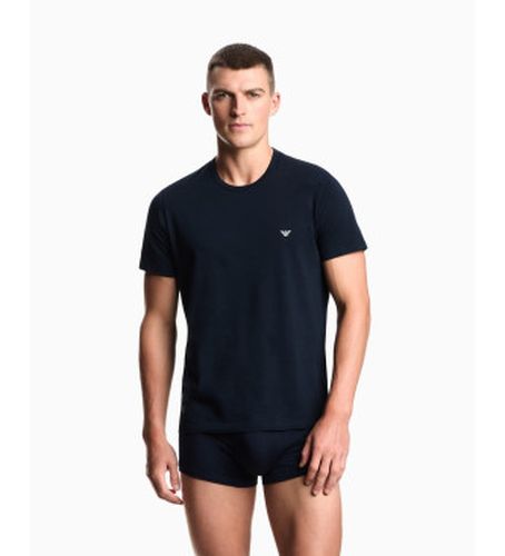 EM000391_AF14132 Lot de 2 maillots de corps à col rond (M), Bleu, Homewear, Coton, Manche courte - Emporio Armani - Modalova