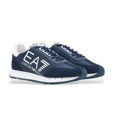 Unisex. 7X000541_AF18609 Baskets vintage (46), Bleu, Lacets, Casuel - EA7 - Modalova