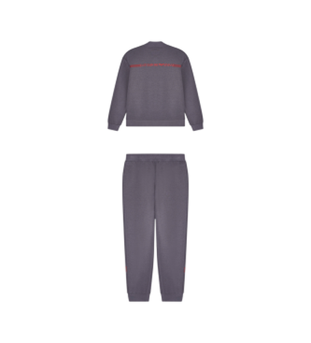 Pour garçon. 7B000266_AF20845 Tracksuit Logo Series (10Años= 142cm), Casuel, Sport, Gris, Coton, Manche longue, mode enfantine - EA7 - Modalova