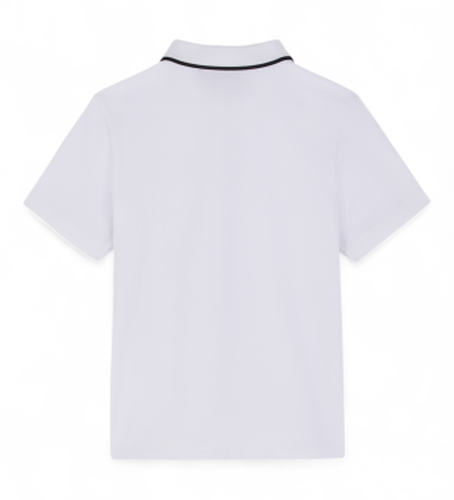Pour garçon. 7B000023_AF12901 Polo 7B000023 (4Años= 106cm), Casuel, Coton, Manche courte, mode enfantine - EA7 - Modalova
