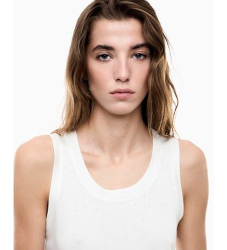 W001014_AF13919 Débardeur en mélange de viscose Precious (L), Casuel, Sport, Sans manches / bretelles - EA7 - Modalova