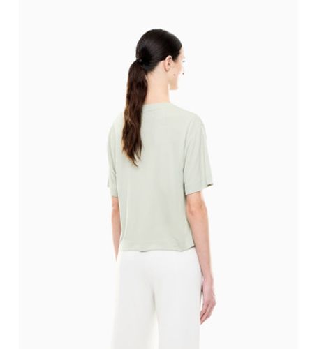 W001015_AF13919 T-shirt en mélange de viscose Precious (L), Casuel, Sport, Manche courte - EA7 - Modalova