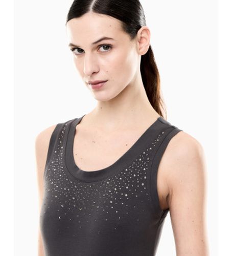 W001075_AF14883 Robe Precious (S), Casuel, Coton, Sans manches / bretelles - EA7 - Modalova