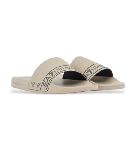 Unisex. 7X000110_AF15128 Claquettes Tape Slide (40), Plat, Aucun, Beachwear, PVC - EA7 - Modalova