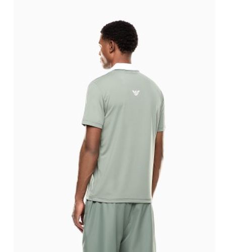 M001528_AF22175 Polo Tennis Pro couronne de laurier (3XL), , Casuel, Polyester, Manche courte - EA7 - Modalova