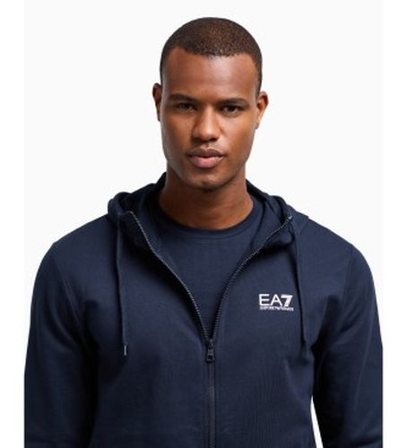 NPV63_PJVRZ Tracksuit Regular (M), Casuel, Coton, Manche longue, Marine - EA7 - Modalova