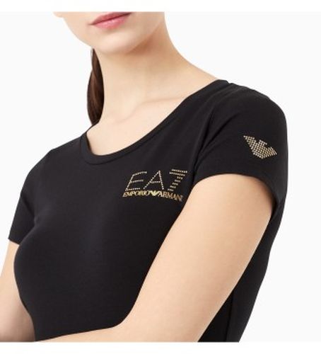 NTT65_TJDQZ T-shirt Train Evolution (L), Casuel, Coton, Manche courte - EA7 - Modalova