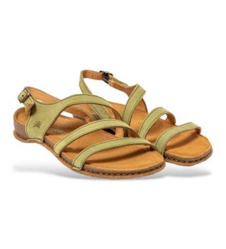 G1005_0G3 Sandales en cuir N5811 (36), Plat, Boucle, Casuel - El Naturalista - Modalova