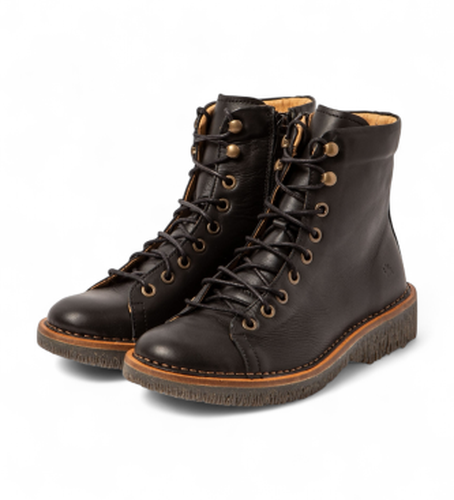 Bottines en cuir N5572 Volcano (36), Plat, Fermeture éclair, Casuel - El Naturalista - Modalova