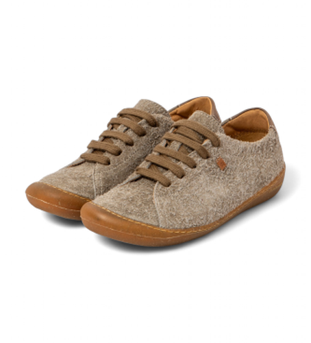 Unisex. 25770P1EV005_020 Chaussures en cuir Wulf (37), Plat, Lacets, Casuel - El Naturalista - Modalova