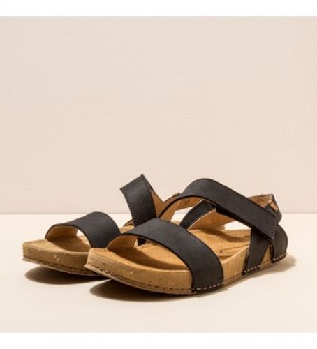 Sandales en cuir N5791 Balance (45), Plat, 1 à 3 cm, Velcro, Casuel - El Naturalista - Modalova