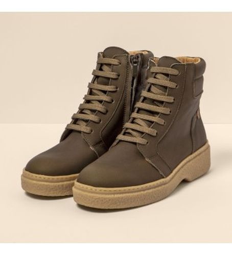 FE005_0G3 Bottines en cuir N5900 Arpea - Hauteur du talon 4,5cm (36), 3 à 5 cm, Fermeture éclair, Cas - El Naturalista - Modalova